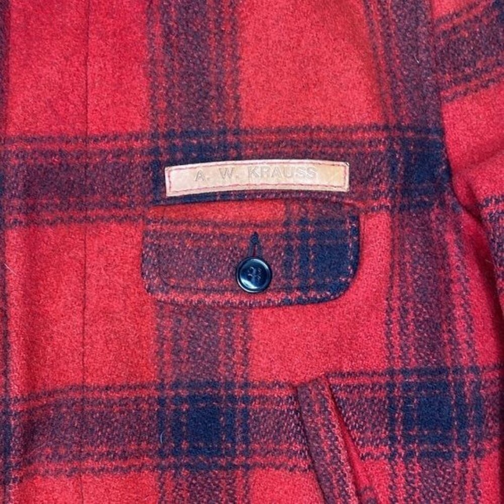 1960s Windwood Outdoor Clothing Mackinaw Jacket: Size Large - Picture 10 of 12